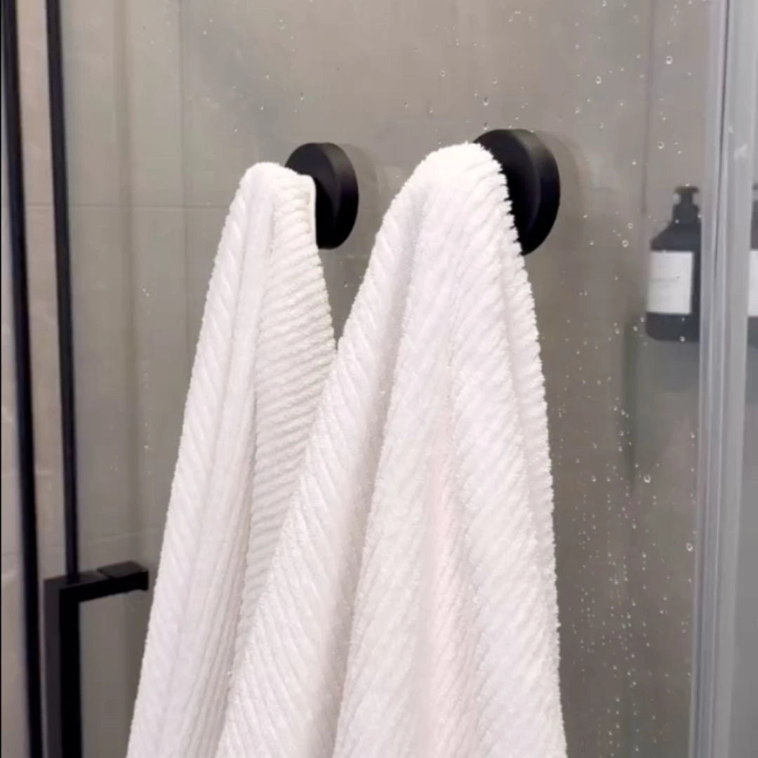 Bathroom Suction Hook | No Drill  (2 Pieces)