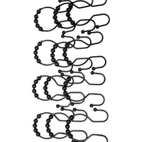 12 black jeans hooks