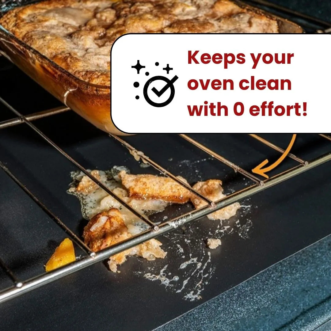 Oven spill sheet