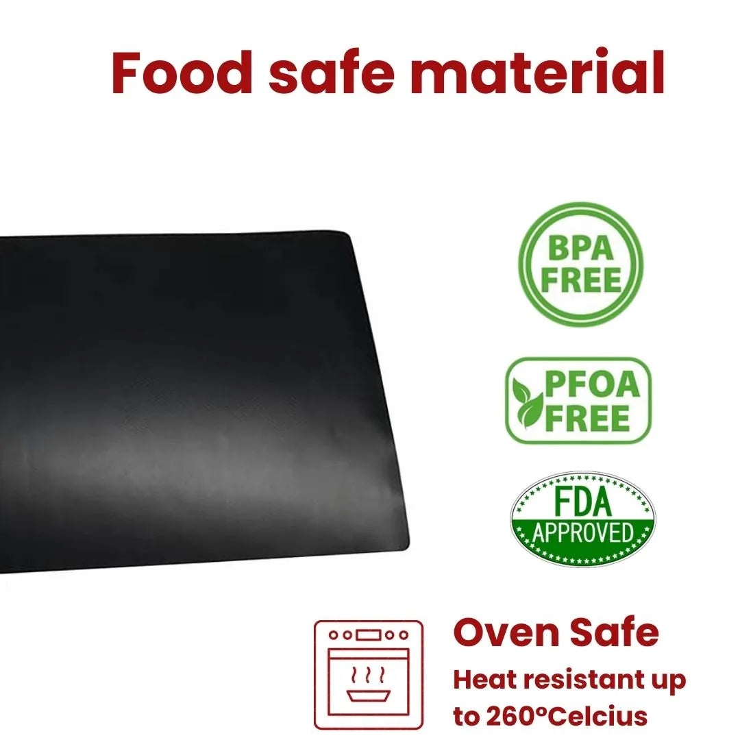 Oven spill sheet