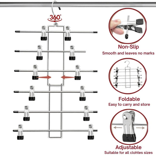 Skirt Hanger (6 Layers)